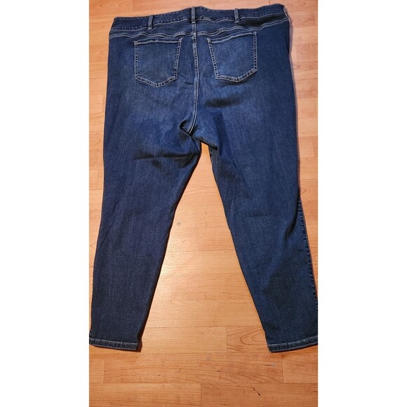Torrid Women's Size 26R Straight Jeans Blue Cotton Blend plus - Picture 2 of 4